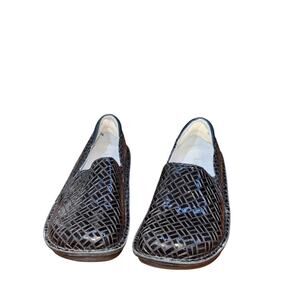 Women's Allegria leather clogs size euro 41